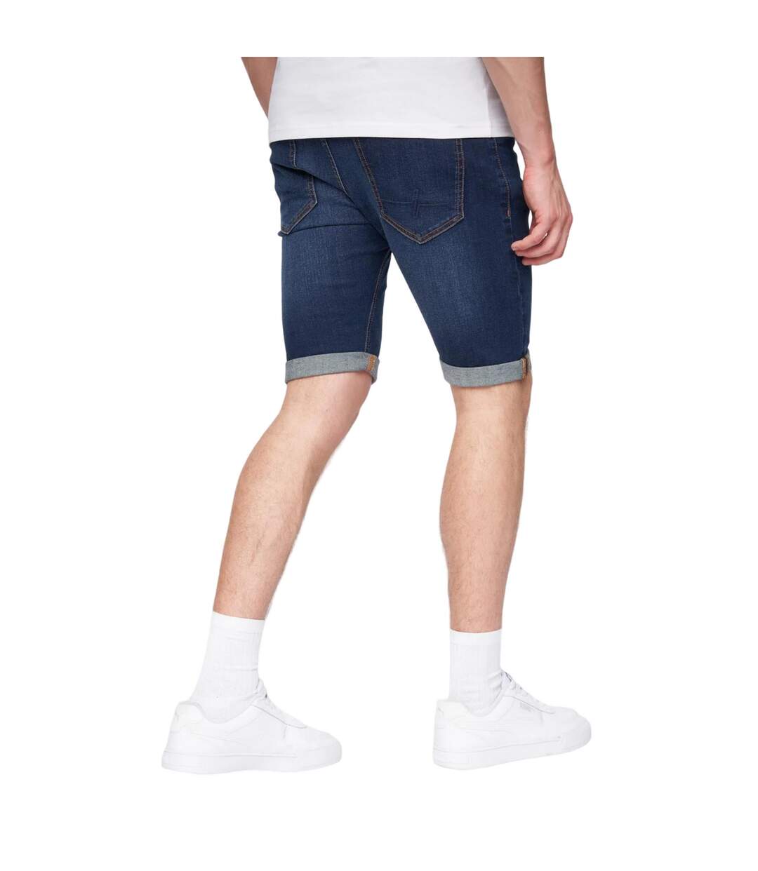 Short flex homme bleu foncé délavé Henleys