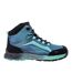 Bottines De Marche Embawa Femme Bleu Marine Clair Turquoise Vif Noir Elbrus-3