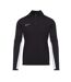 Womens/ladies Academy Dri-fit Drill Top Black Nike-2
