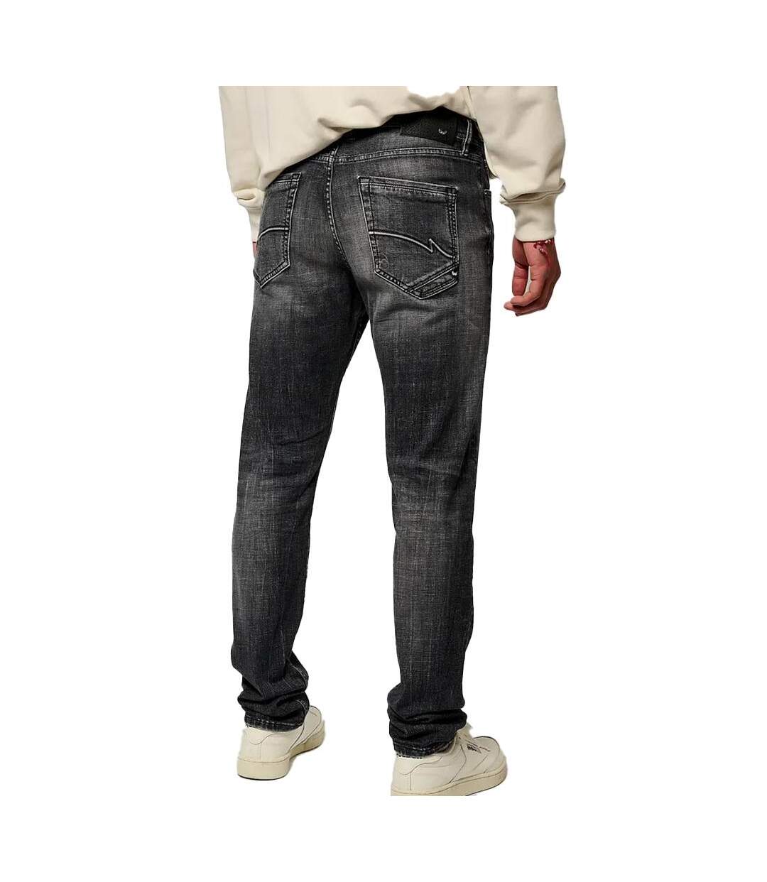 Jean slim gris homme kaporal darko-2