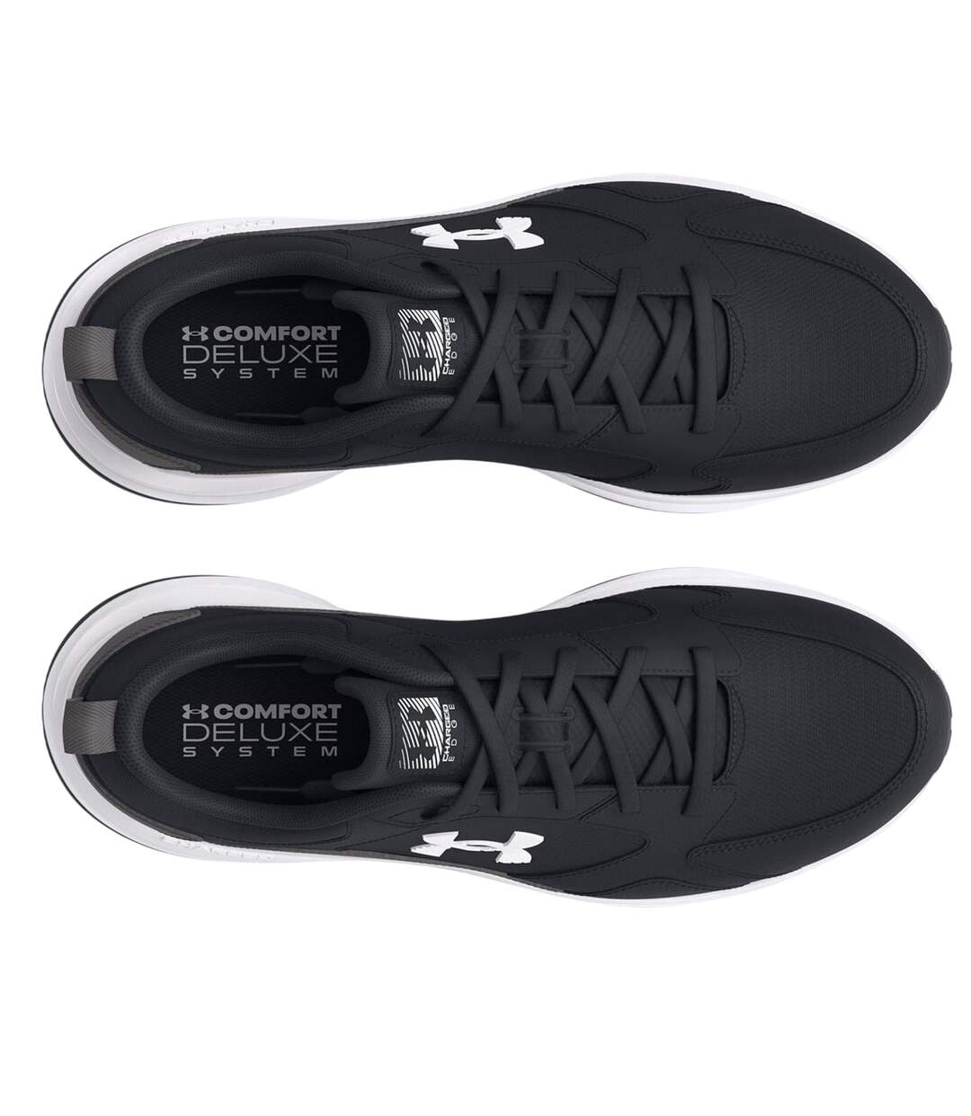 Baskets Charged Edge Homme Noir Gris Blanc Under Armour-4