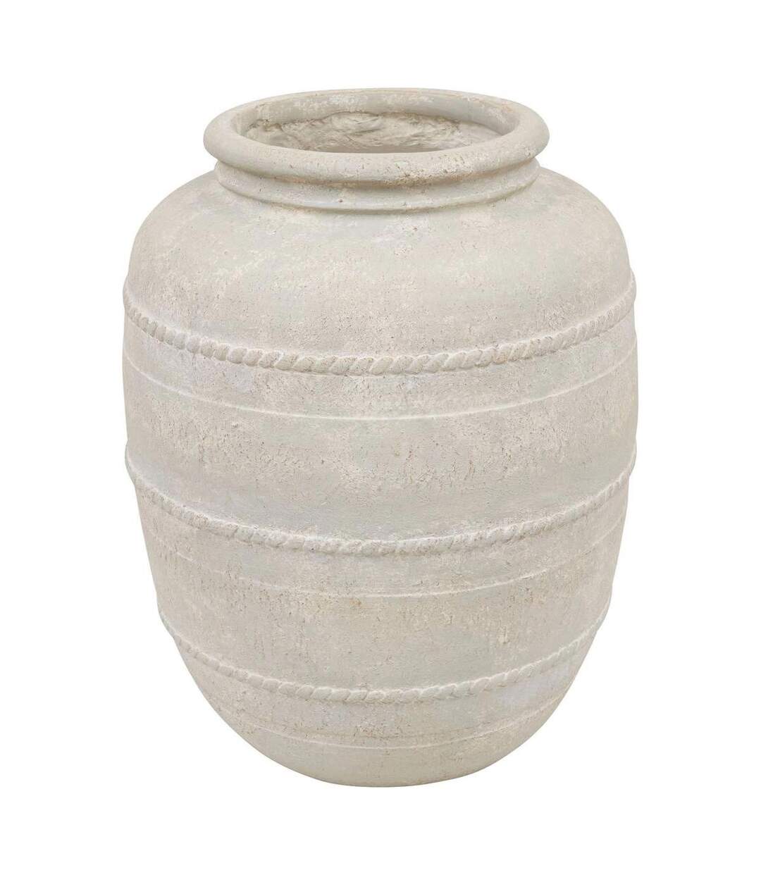 Vase Déco Jarre Romia 46cm Beige-1
