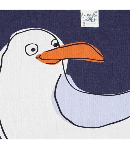 Tote Bag Motif/style Mouette Taille Unique Bleu Lazy Jacks