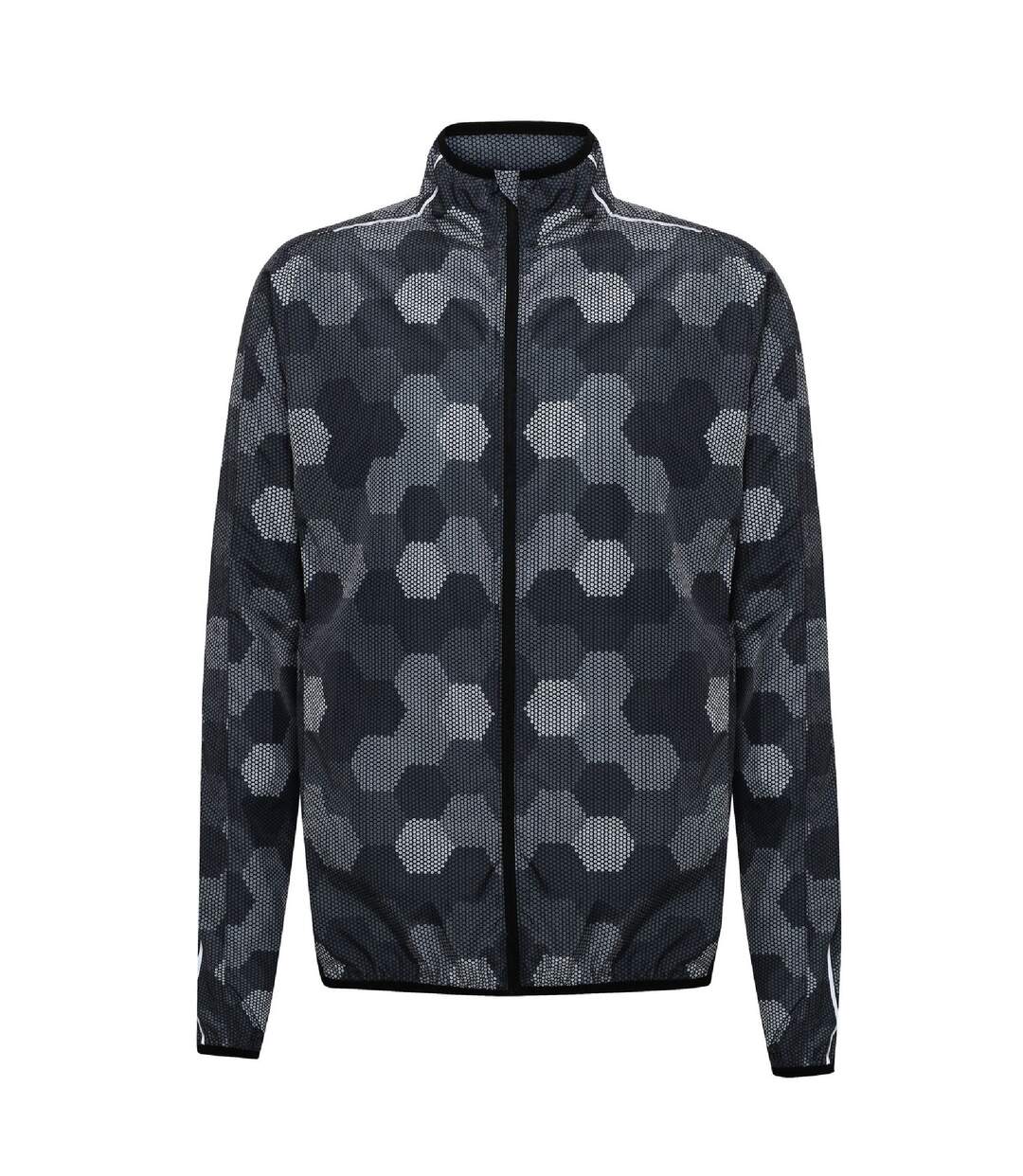 TriDri Mens Ultralight Fitness Shell (Hex Black) - UTRW6127-1