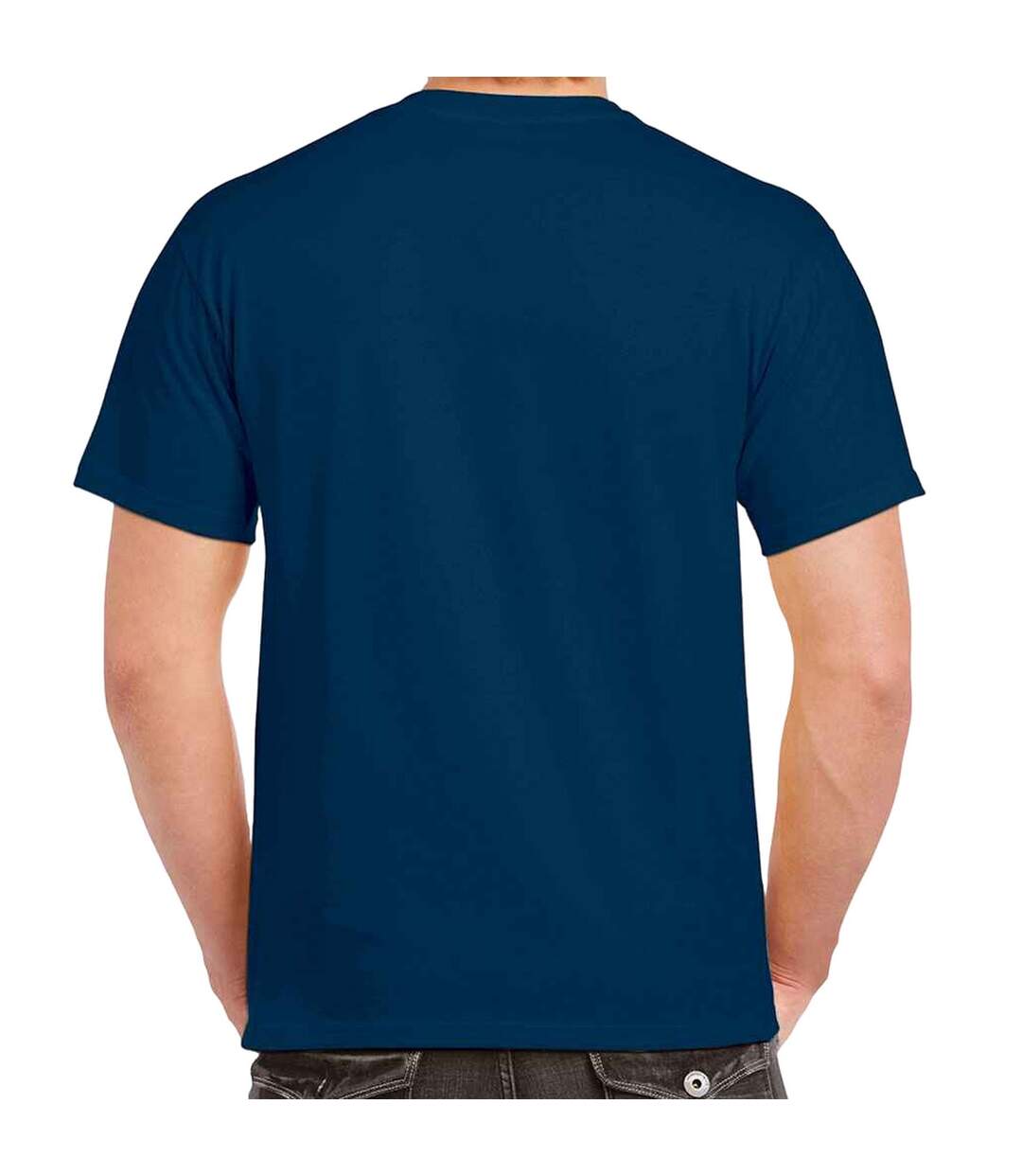 Unisex adult t-shirt sport dark navy Gildan Hammer-2