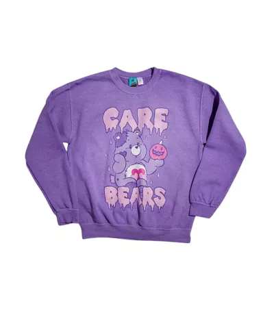 Sweat Motif/style Citrouille Effrayante Adulte Violet Care Bears