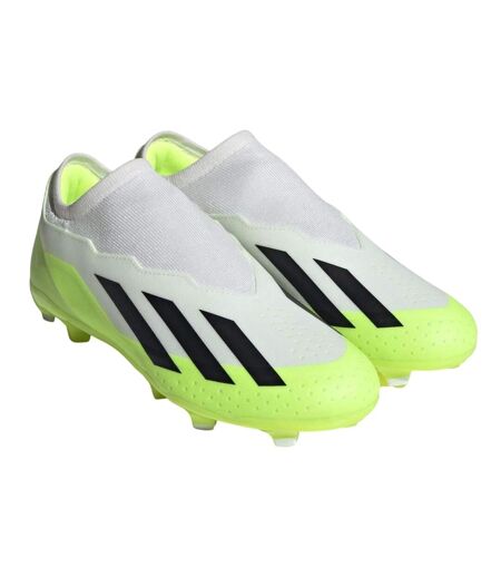 Chaussures De Foot Pour Terrain Ferme Crazyfast.3 Homme Blanc Noir Adidas