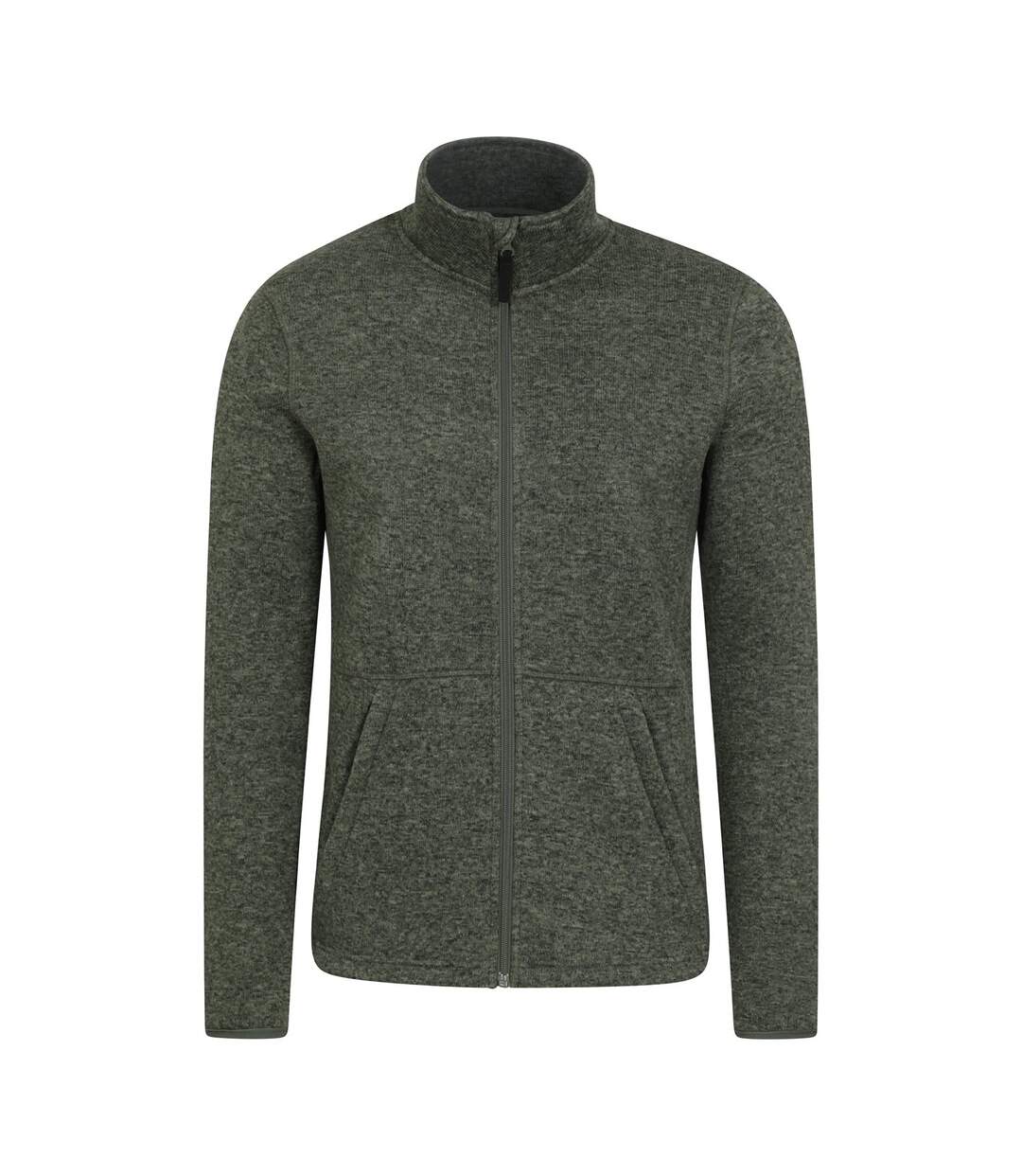 Mens Idris Iii Full Zip Fleece Jacket Green Mountain Warehouse-1