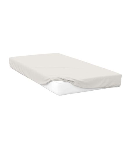 Belledorm Premium Blend 500 Thread Count Fitted Sheet (Ivory)