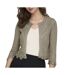 Cardigan marron femme jdy sun 3/4 cropped-1