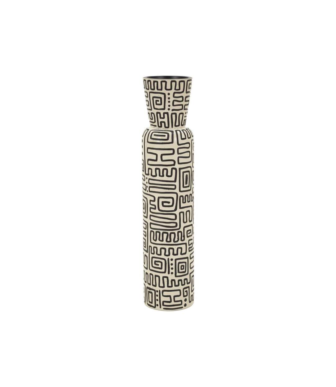 Vase Design Nairobi 65cm Blanc & Noir-1