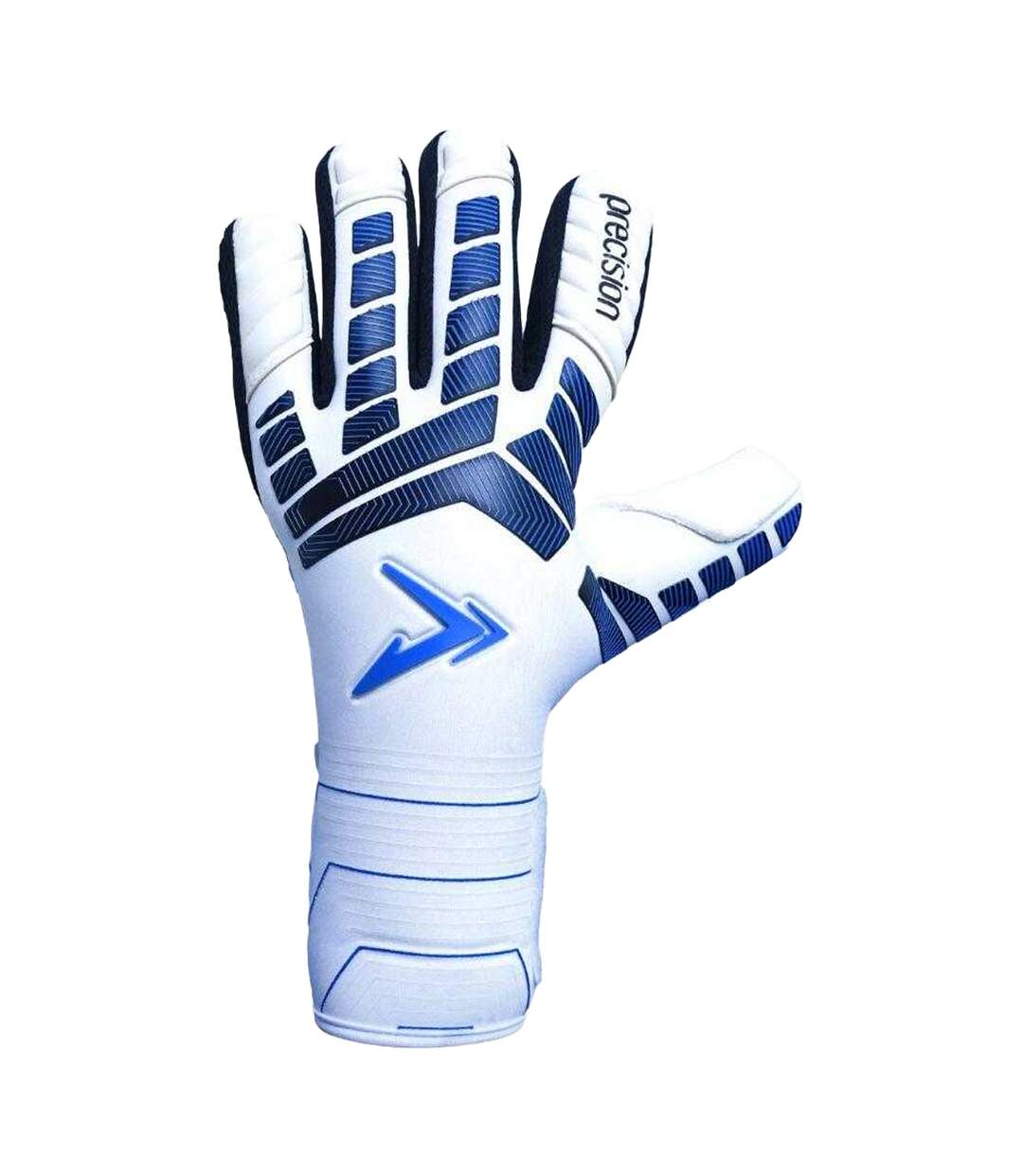 Gants De Gardien De But Elite 3.0 Giga Adulte Blanc Bleu Precision-1