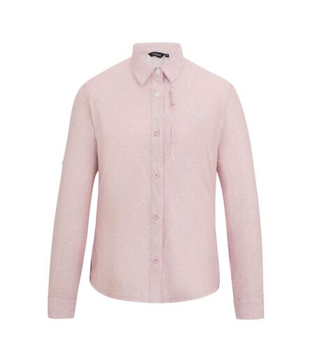 Chemisier Motif/style Pétale Travel Light Femme Rose Brumeux Regatta