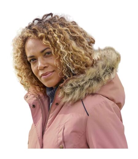 Parka femme rose Atlas For Women