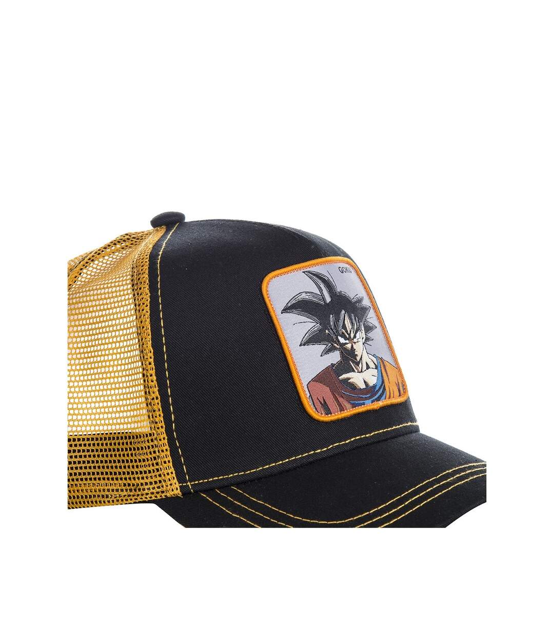 Casquette Dragon Ball Z Goku Noir et Orange Capslab-3