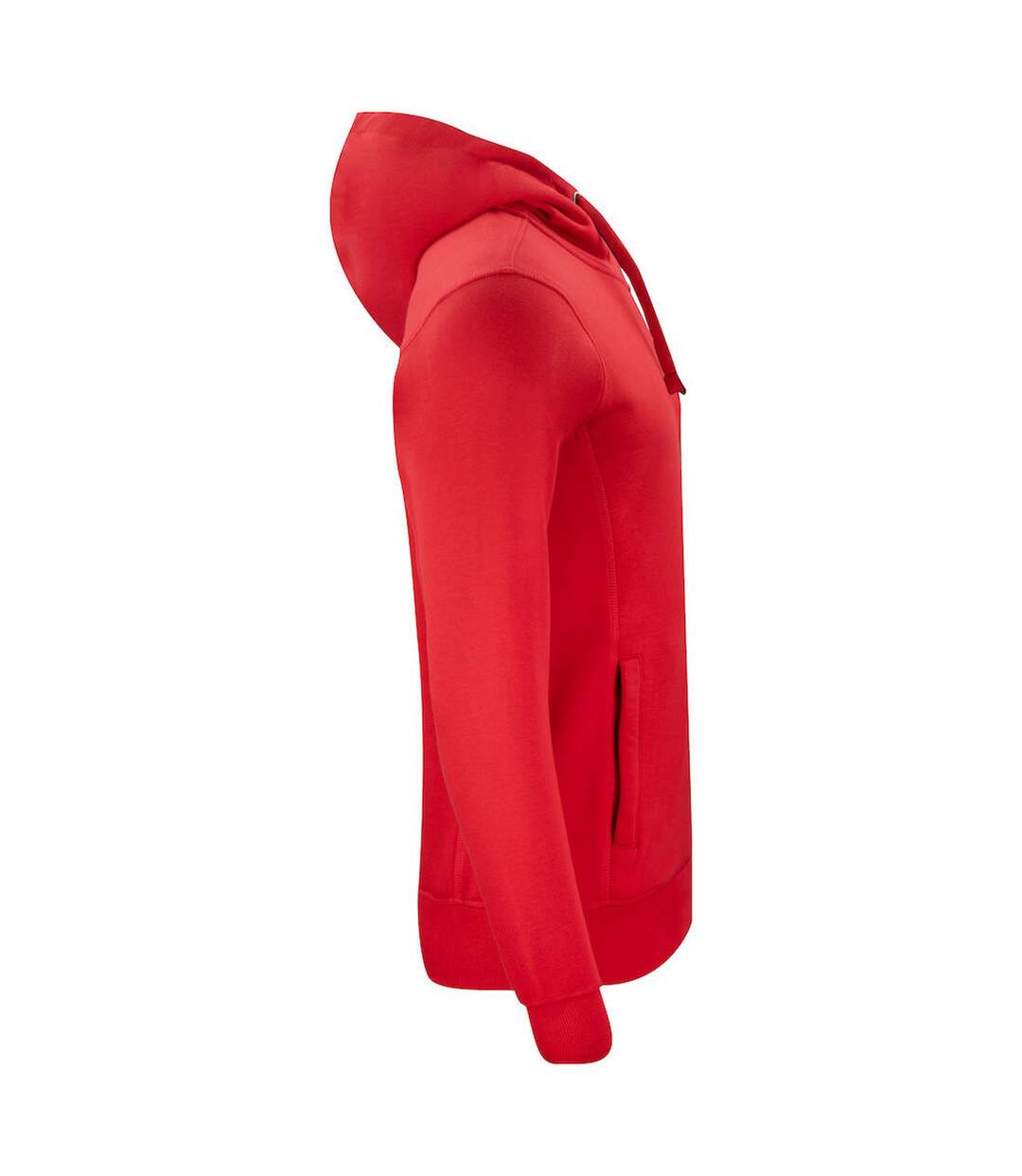 Veste À Capuche Classic Homme Rouge Clique-4