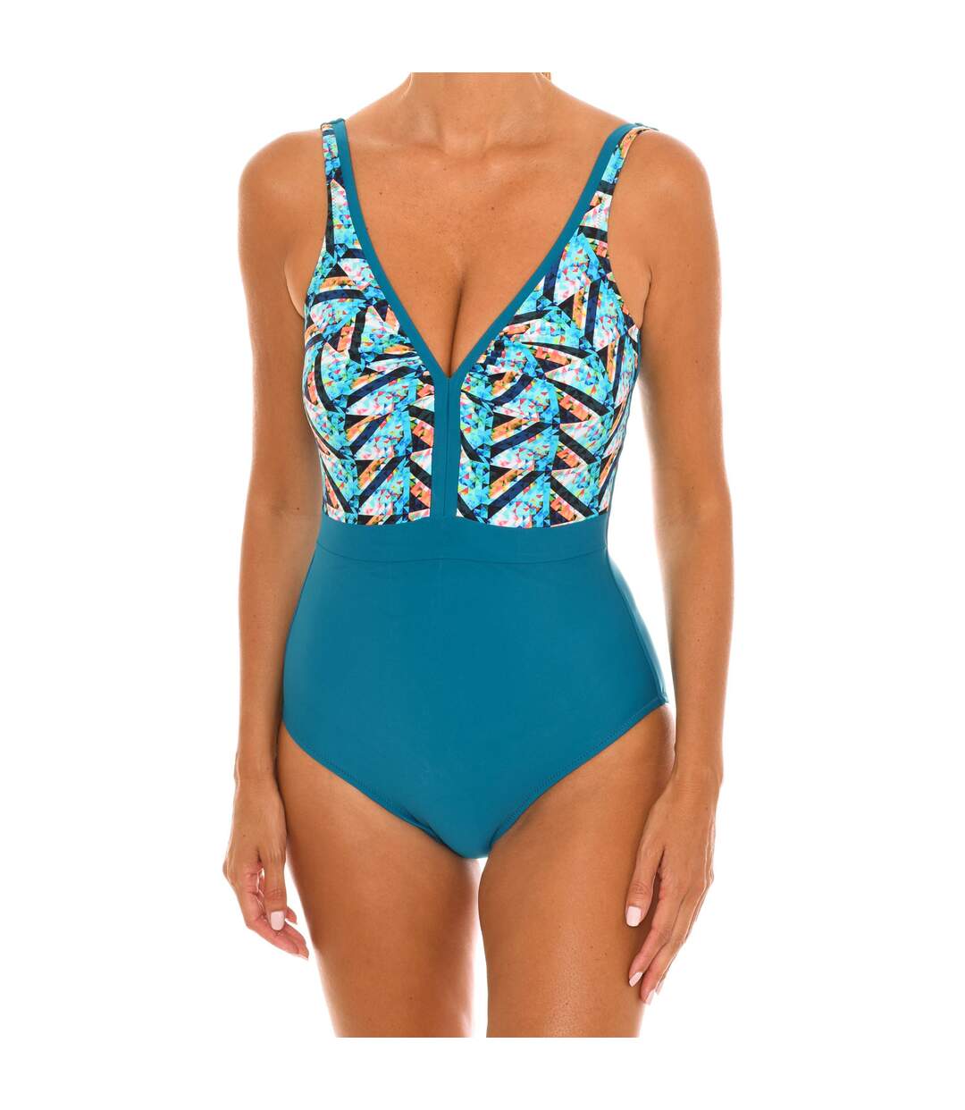 V-neck swimsuit EB1713C women-2