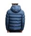 Doudoune bleu acier homme superdry hooded sports-2