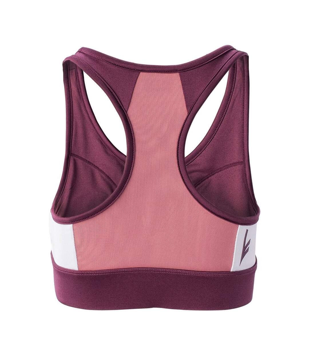 Soutien-gorge lady usle femme amarante / mauve rosé Hi-Tec-2