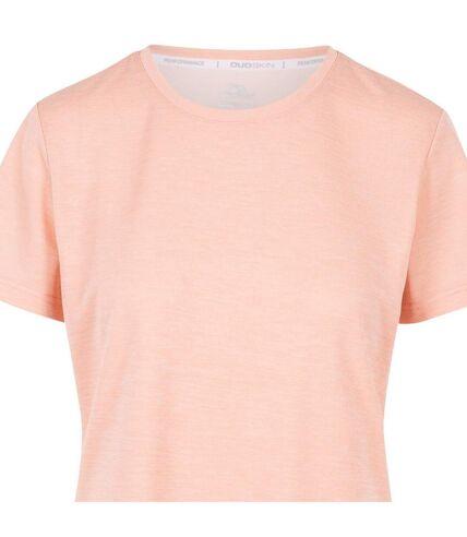 T-shirt pardon femme rose pâle Trespass