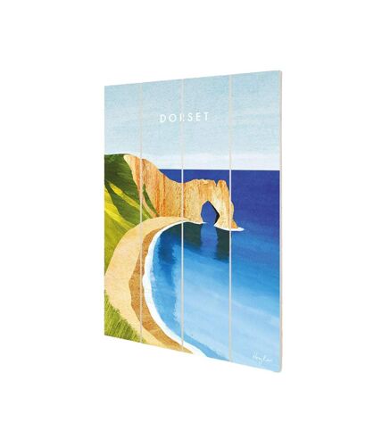Henry Rivers - Plaque DORSET DURDLE DOOR (Multicolore) (59 cm x 40 cm) - UTPM6807