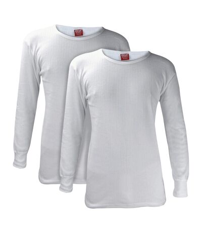Heat Holders - Lot De 2 Homme Sous Vetements Thermqiue Manche Longue T-shirt