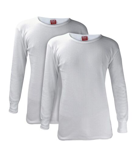Heat Holders - Lot De 2 Homme Sous Vetements Thermqiue Manche Longue T-shirt