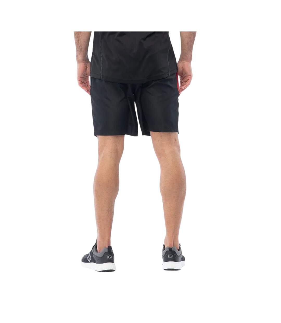 Short Daren Homme Noir Rouge IQ-3