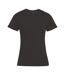 T-shirt Premium Femme Charbon Uni Promodoro-1
