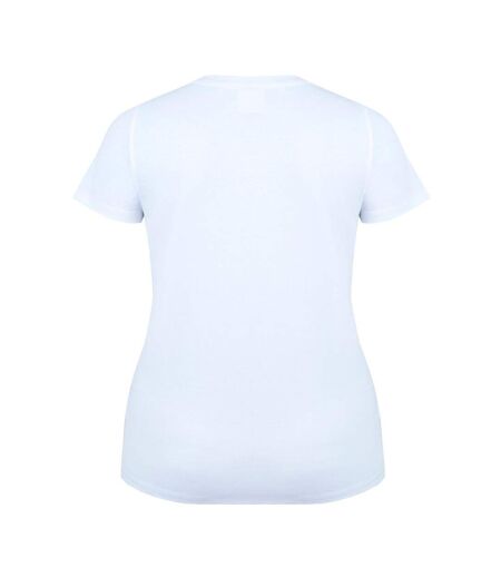 T-shirt Motif/style Uni Femme Blanc Slazenger