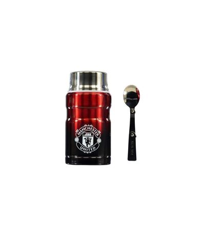 Manchester United FC Thermal Flask (Red/Black) (One Size) - UTSG31439