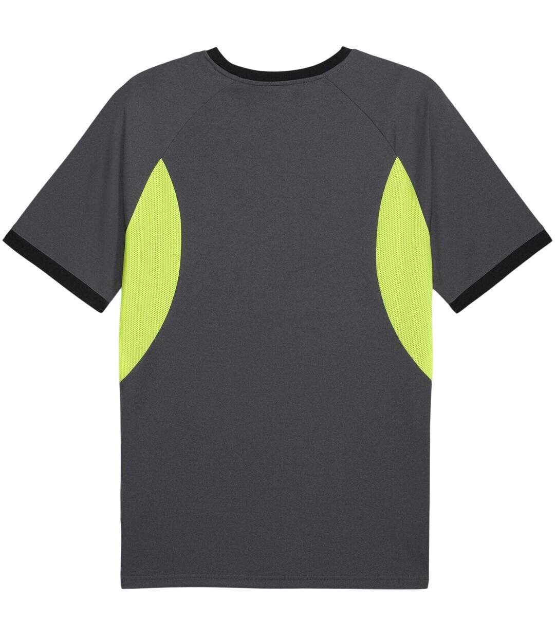 Mens Individualliga Tailored T-shirt Grey Yellow Puma-3
