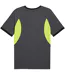 Mens Individualliga Tailored T-shirt Grey Yellow Puma-3