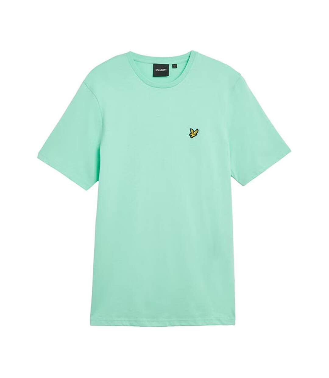 T-shirt Manches Courtes Motif/style Logo Homme Turquoise Clair Lyle & Scott-2