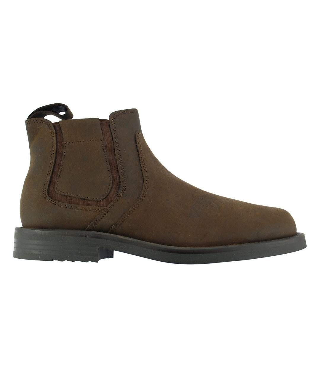 Bottines chelsea homme marron Roamers-2