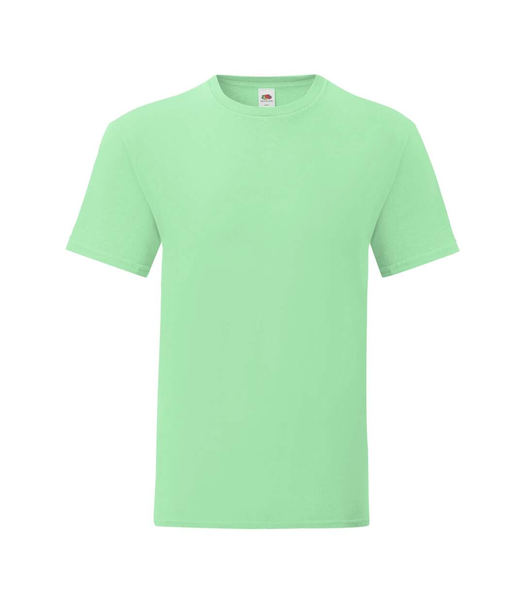 T-shirt manches courtes iconic homme vert pâle Fruit of the Loom