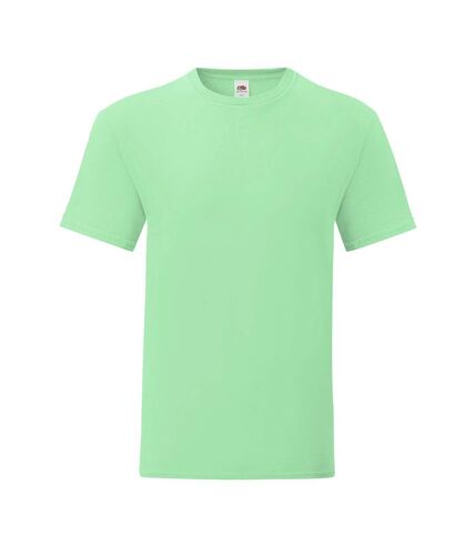 Fruit Of The Loom - T-shirt manches courtes ICONIC - Homme (Vert pâle) - UTBC4769