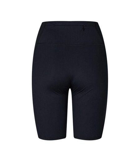 Womens/ladies Contour Cycling Shorts Black Print Everlast