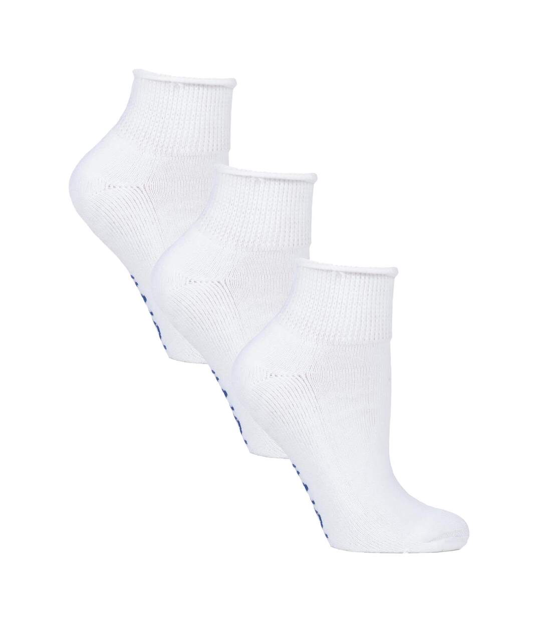 Lot de 12 paires de chaussettes unisexes pour diabétiques-4