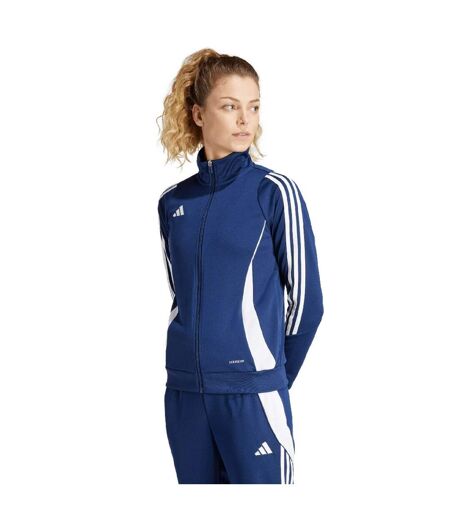 Veste Tiro Femme Bleu Marine Adidas