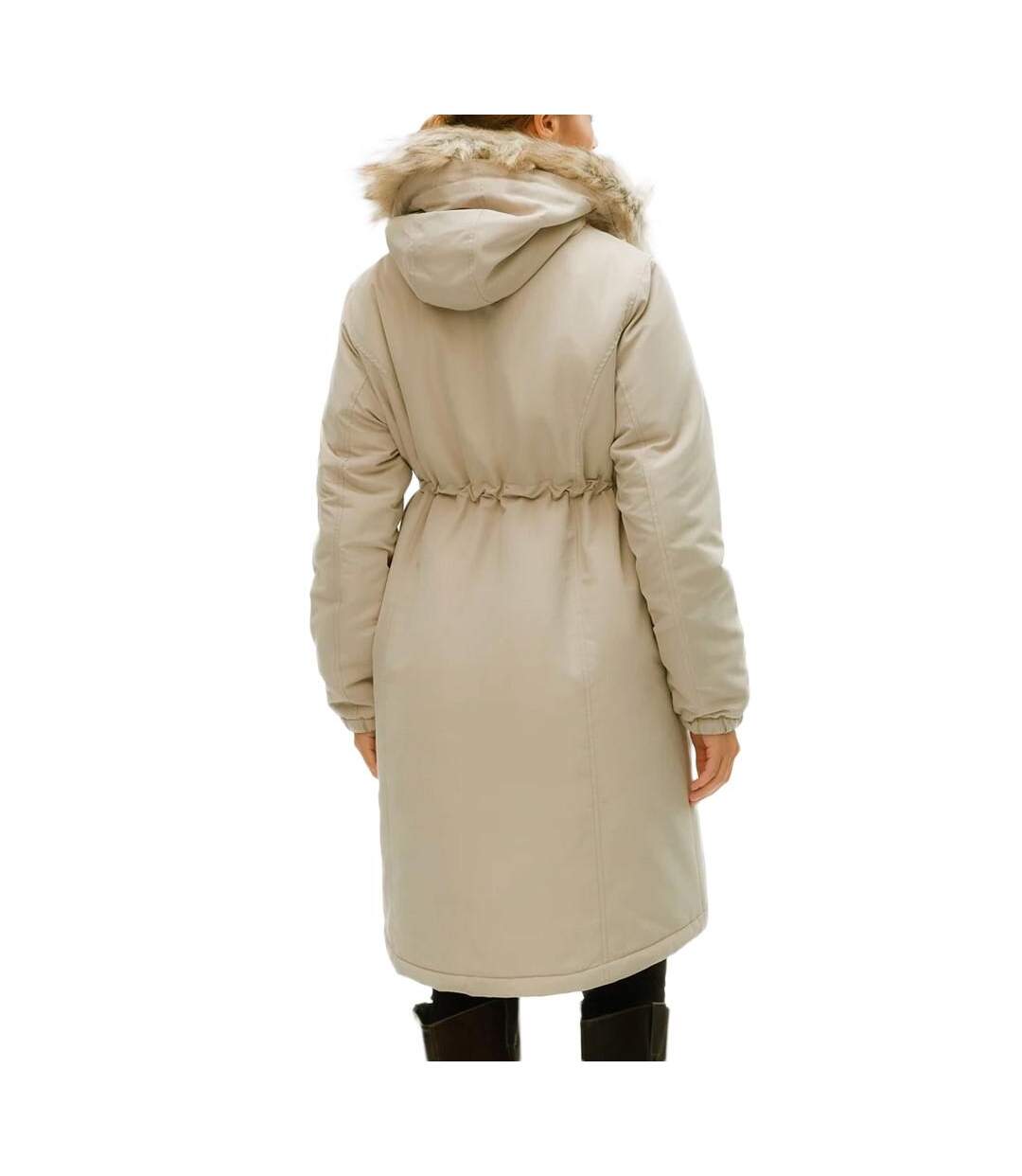 Parka Beige Femme Mamalicious Newjessi - M-2