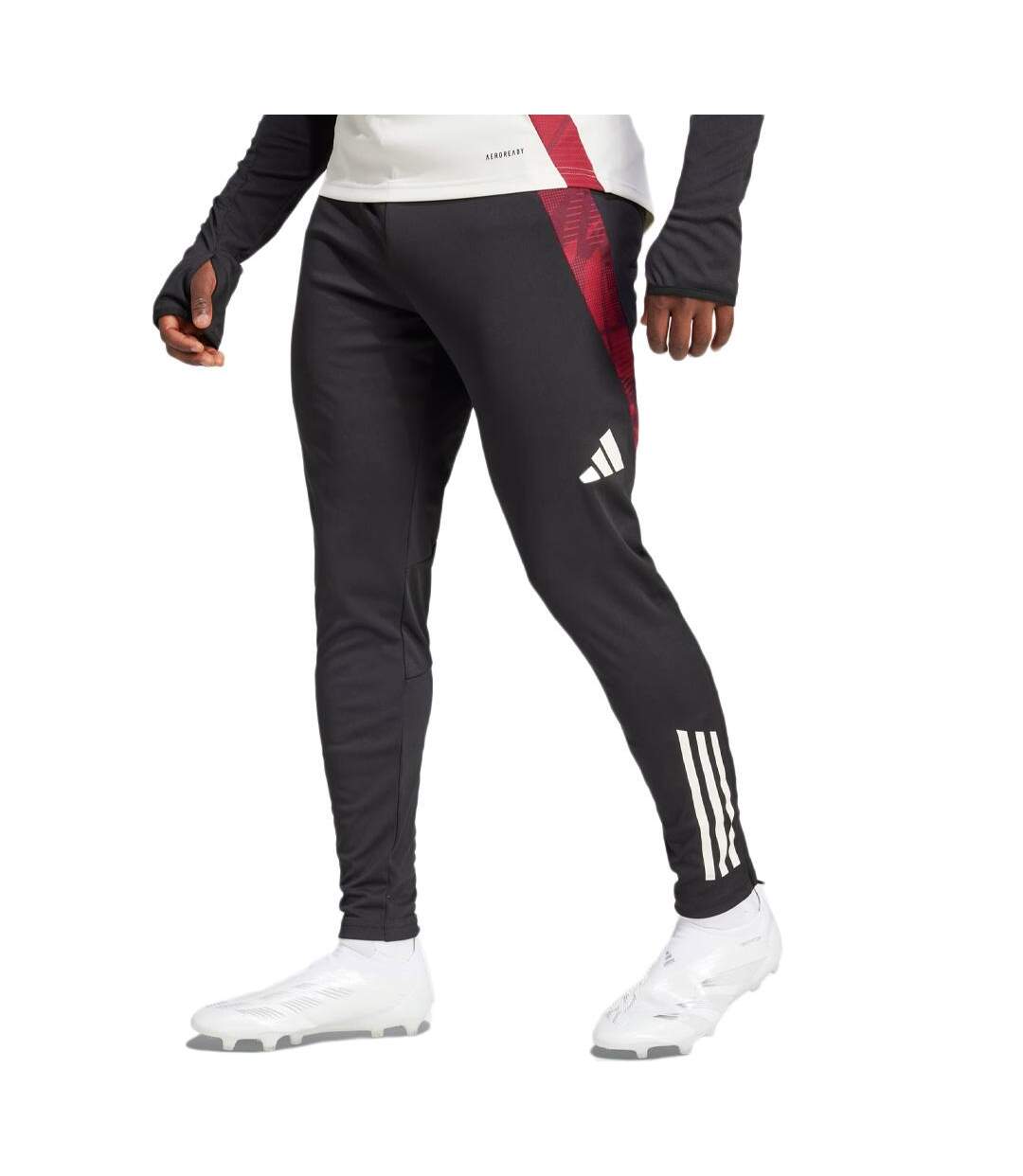 Manchester united pantalon training noir homme adidas tiro 24-1
