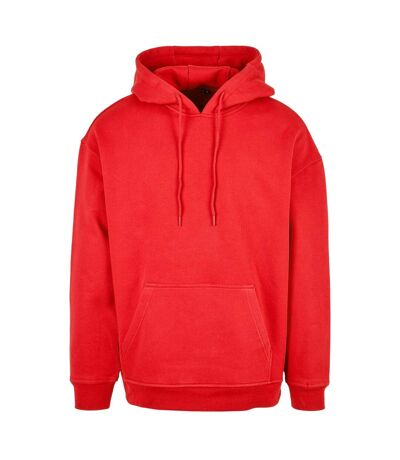 Mens Basic Oversized Hoodie City Red Build Your Brand