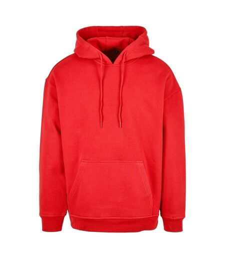 Mens Basic Oversized Hoodie City Red Build Your Brand