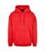 Mens Basic Oversized Hoodie City Red Build Your Brand-1