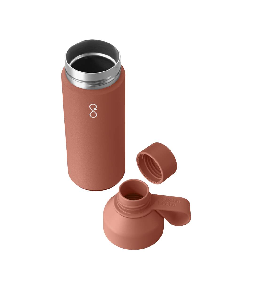 500ml Insulated Water Bottle One Size Brick Ocean Bottle-3