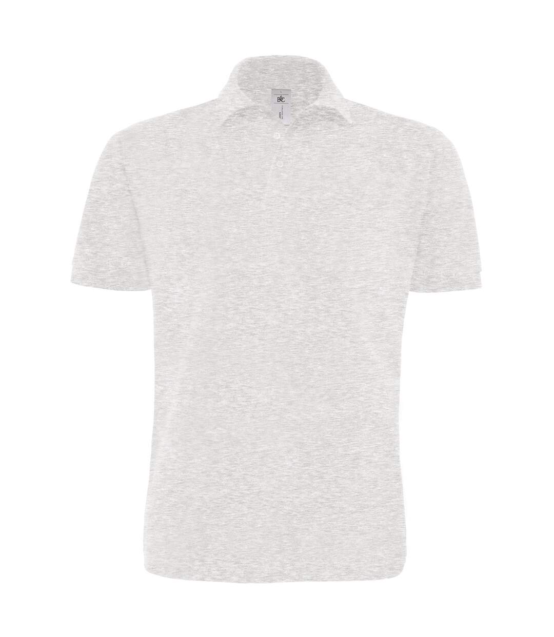 Polo lourd manches courtes - homme - PU422 - gris ash-2