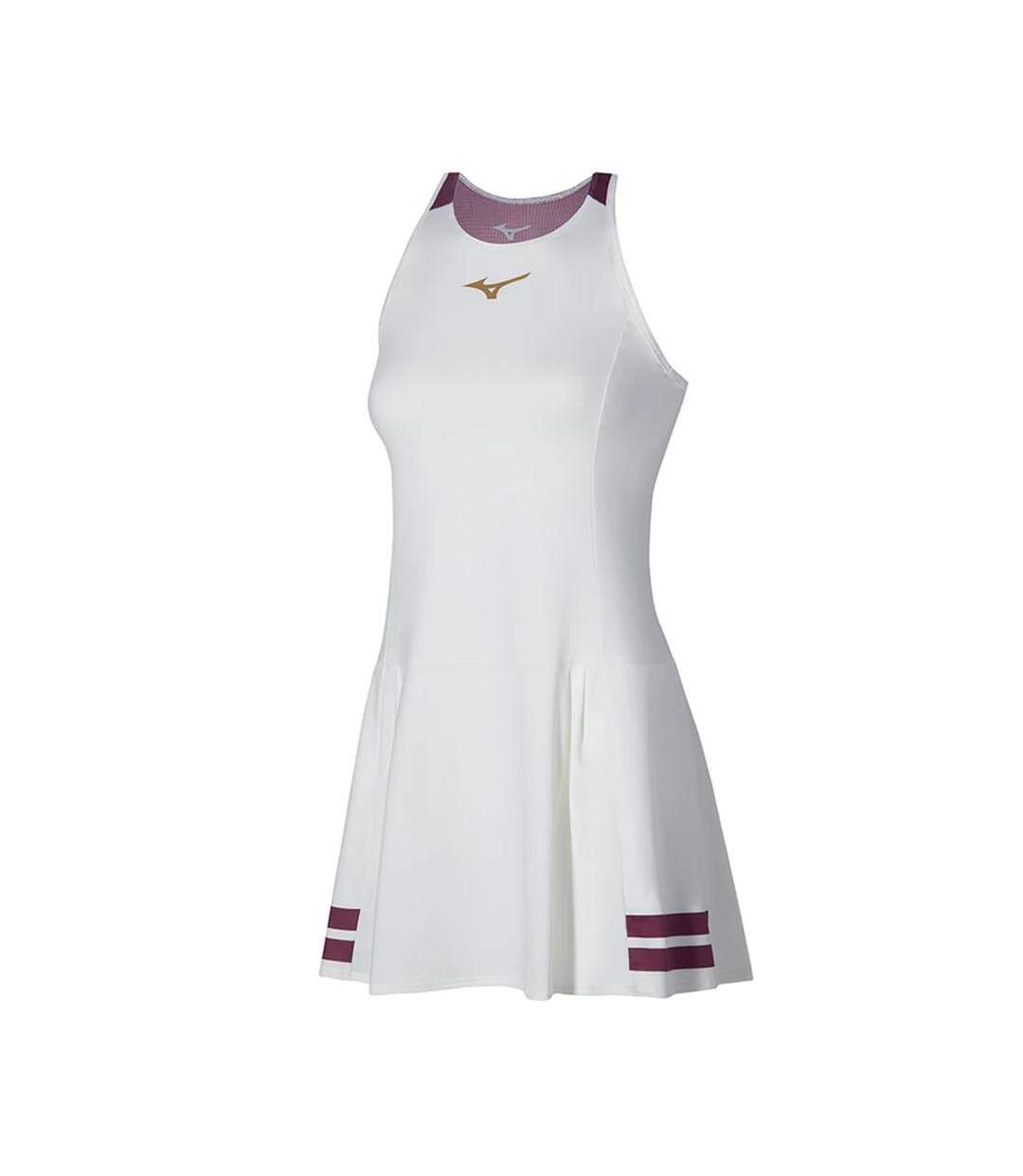 Robe de Tennis Blanches Femme Mizuno Printed - L-1