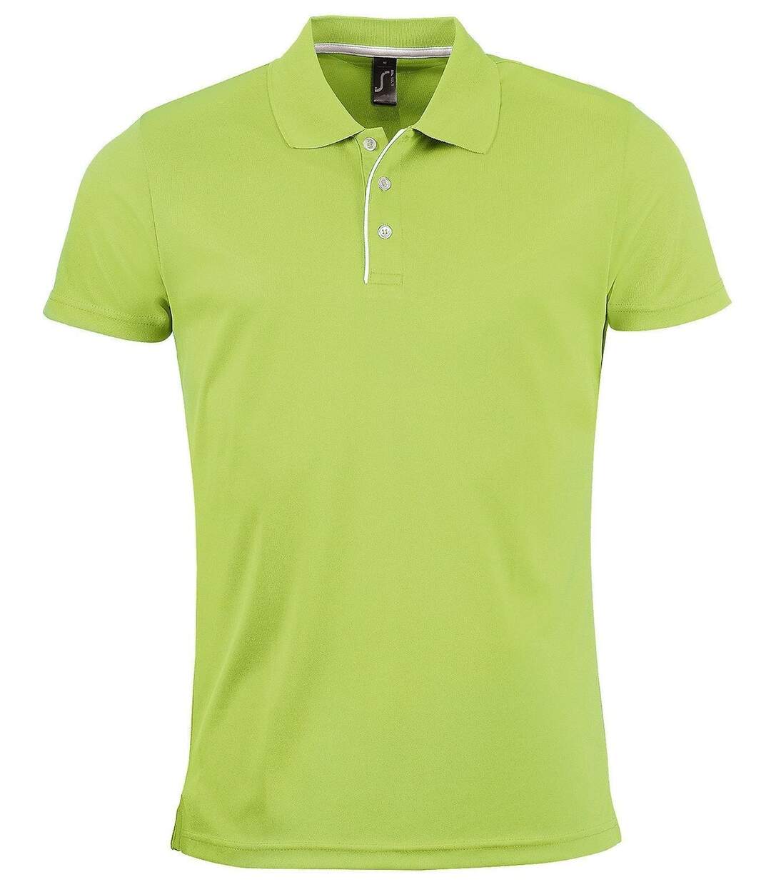 Polo sport performer - Homme - 01180 - vert lime