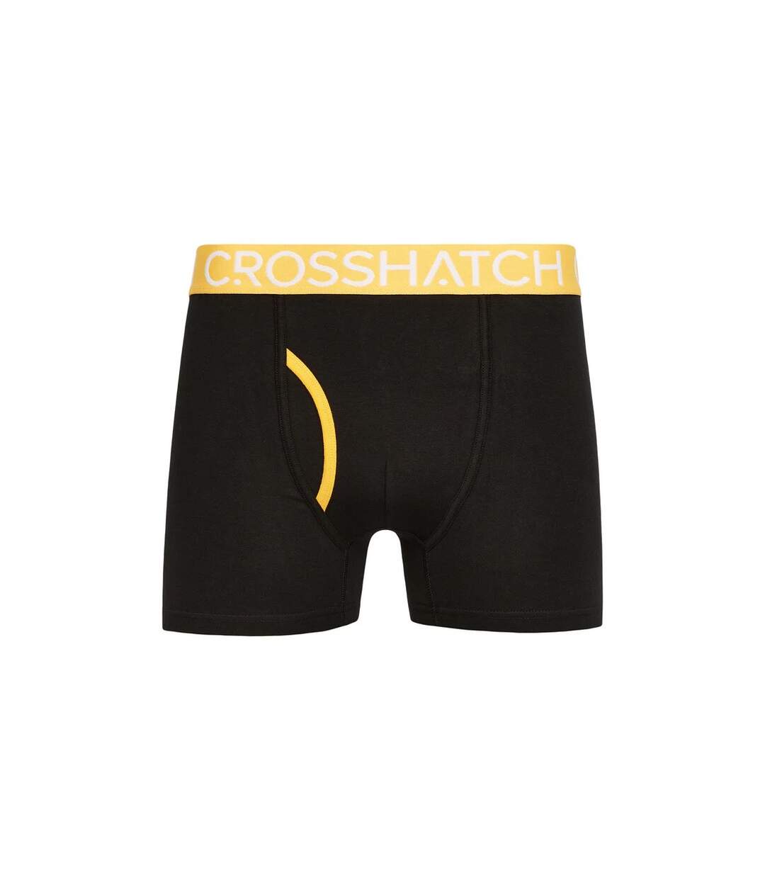 Pack of 2  Mens kamzon boxer shorts  yellow Crosshatch